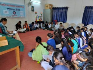 महाविद्यालय में गांधी जयंती के अवसर पर कार्यक्रम का आयोजन