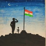 हर घर तिरंगा अभियान के अंतर्गत छात्र छात्राओं द्वारा बनाए सुंदर पोस्टर्स